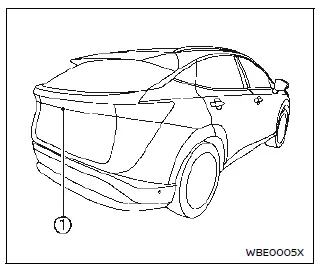 Nissan Ariya. RearView Monitor