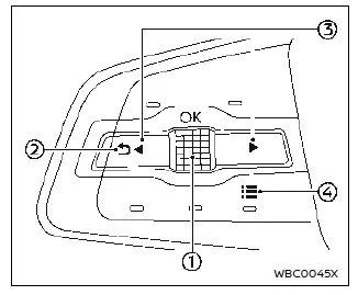Nissan Ariya. Vehicle information display