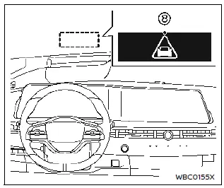 Nissan Ariya. Head Up Display (HUD)