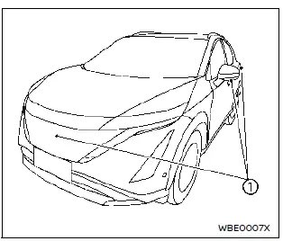 Nissan Ariya. Intelligent Around View Monitor