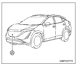 Nissan Ariya. Intelligent Forward Collision Warning (I-FCW)