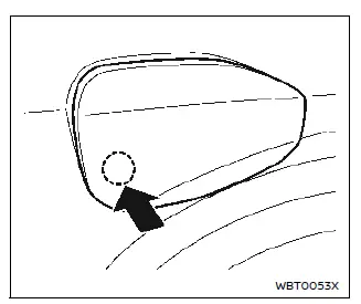 Nissan Ariya. Charge port lid