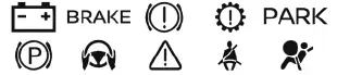 Nissan Ariya. Warning & Indicator Lights