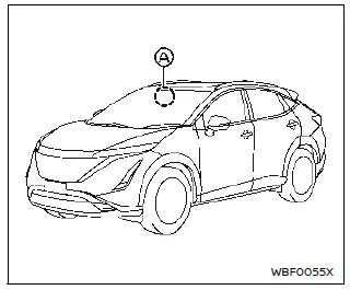 Nissan Ariya. Headlight and turn signal switch