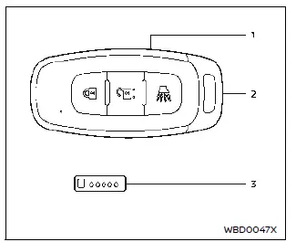 Nissan Ariya. Keys