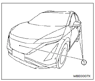 Nissan Ariya. Intelligent Around View Monitor