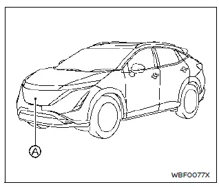 Nissan Ariya. Intelligent Forward Collision Warning (I-FCW)