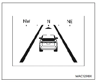 Nissan Ariya. Vehicle information display