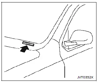 Nissan Ariya. Vehicle identification
